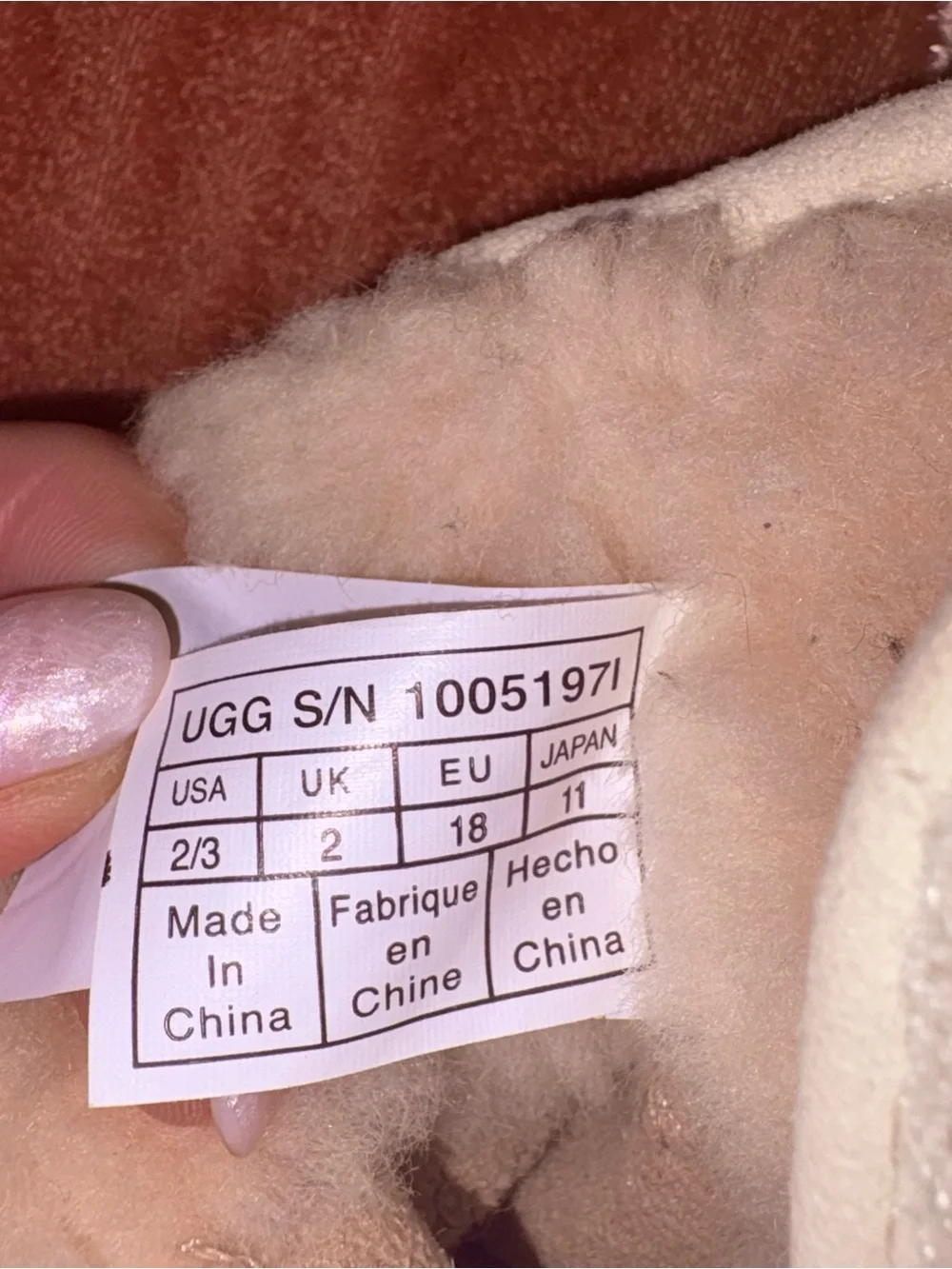 UGG soft knit